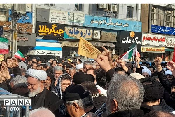 بیعت مردم ولایتمدار نسیم‌شهر با حضرت آیت‌الله سید مجتبی حسینی خامنه‌ای