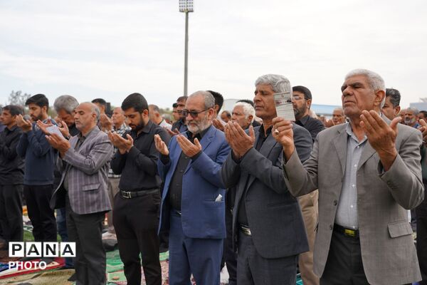 برپایی نماز عید سعید فطر در بم