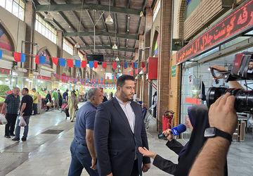 کمک به تعادل بازار با عرضه گوشت گرم وارداتی در میادین میوه و تره‌بار