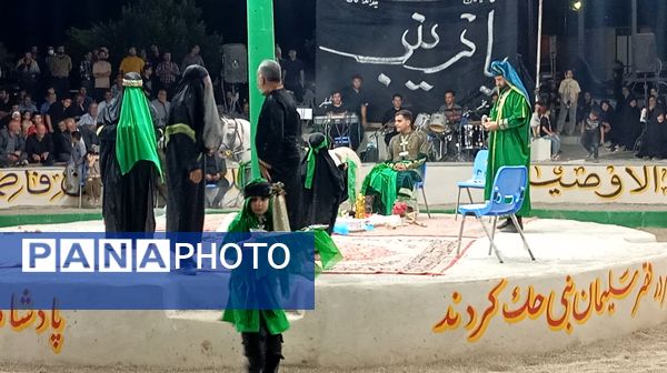 اجرای تعزیه شهادت حضرت علی اکبر(ع)