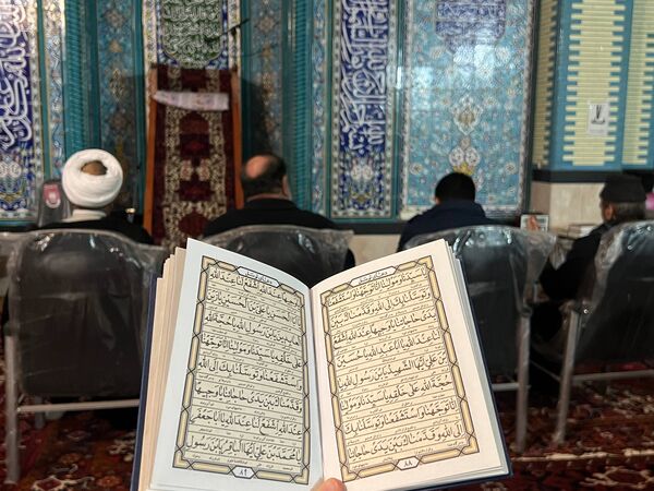 اعتکاف دانش‌آموزی مسجد امیرالمومنین صوفیان