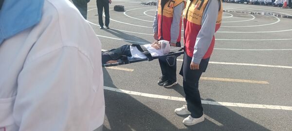 مانور آمادگی برای مقابله با بحران در آموزشگاه دخترانه راز