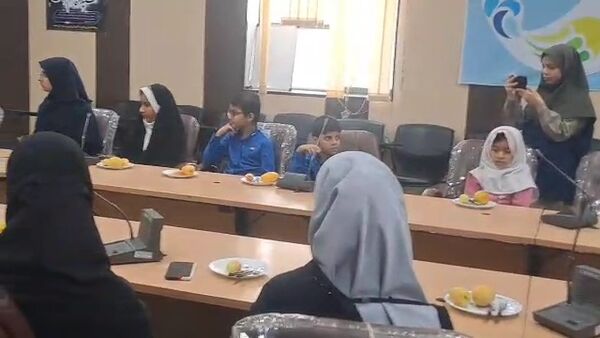 مراسم تقدیر از دانش‌‌آموزان فعال خبرگزاری پانا در میناب