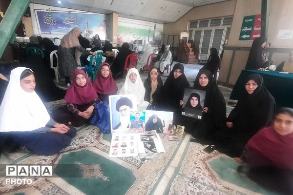 به اهتزار درآمدن پرچم خونخواهی قائد شهید امت در چهاردانگه
