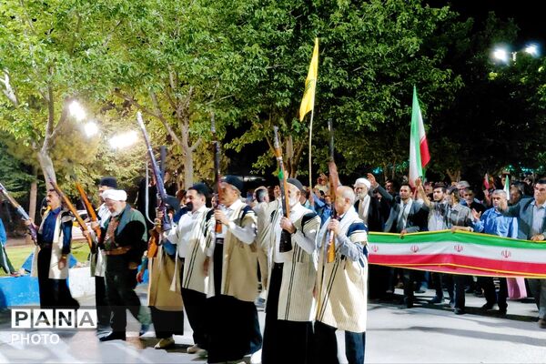 خروش دوباره لردگانی‌ها در حمایت از آرمان‌های انقلاب