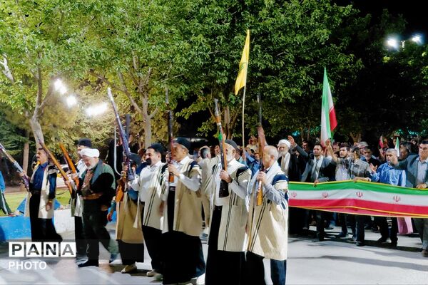 خروش دوباره لردگانی‌ها در حمایت از آرمان‌های انقلاب