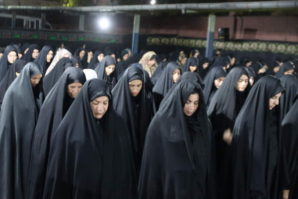 حضور دانش‌آموزان و معلمان در هیئت فرهنگیان اسلامشهر