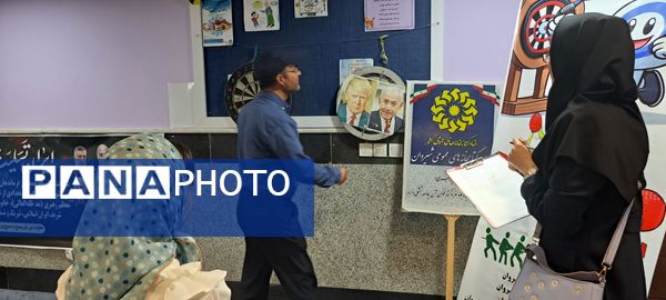 مسابقات دارت و طناب کشی در کتابخانه اندیشه شهرستان شیروان