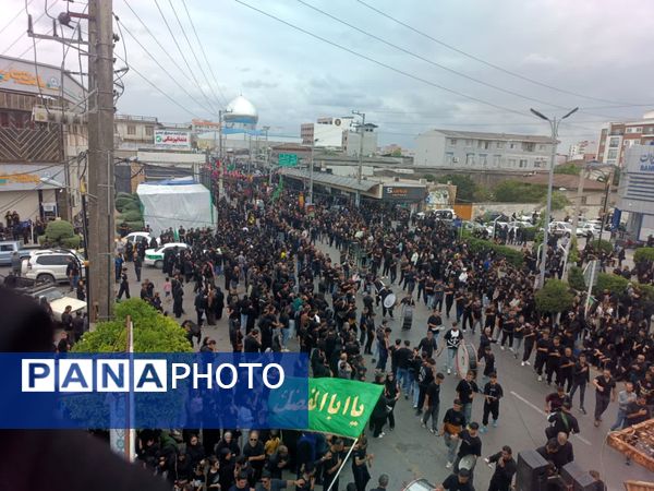 عزاداری تاسوعای حسینی در آمل 