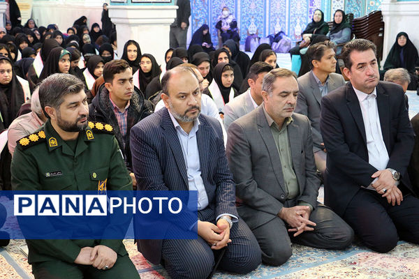 حضور معاون پرورشی و فرهنگی وزیر آموزش و پرورش در آیین اعزام دانش‌آموزان به راهیان نور