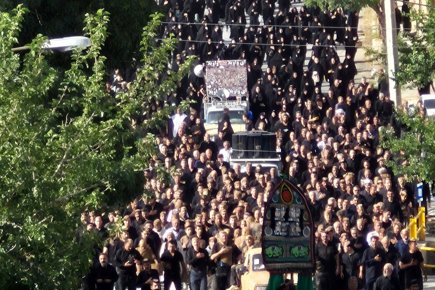 آیین‌های تاسوعا و عاشورای شهر بن 