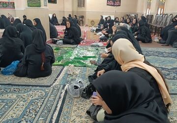 مراسم عزاداری امام حسین (ع) در شهر ایلام 