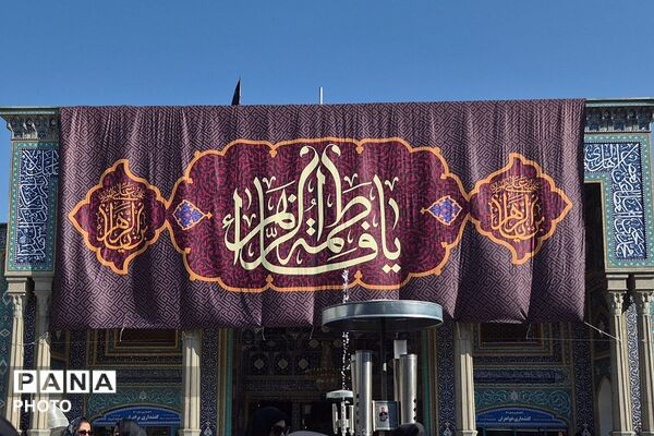نوگلان فاطمی در آغوش حضرت عبدالعظیم حسنی (ع)