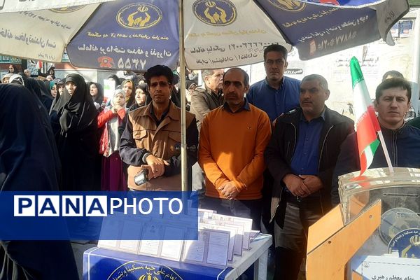 قیام حماسی مردم غیور شهریار در اعلام تنفرازجنایات آمریکا و اسرائیل