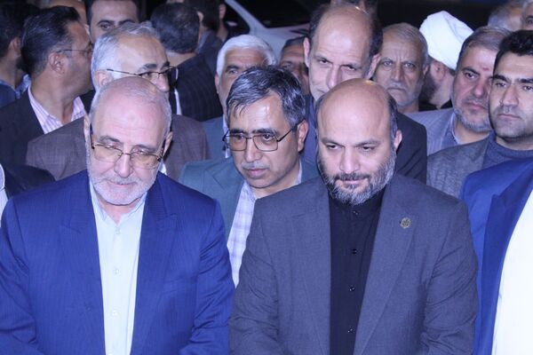 افتتاح استخر شهید رئیسی در شهر دستگرد شهرستان برخوار