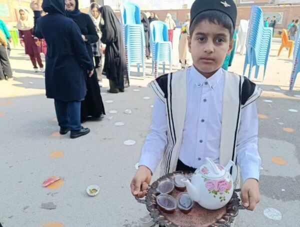 آیین افتتاحیه پنجمین جشنواره تئاتر درسی خوزستان در  بهبهان