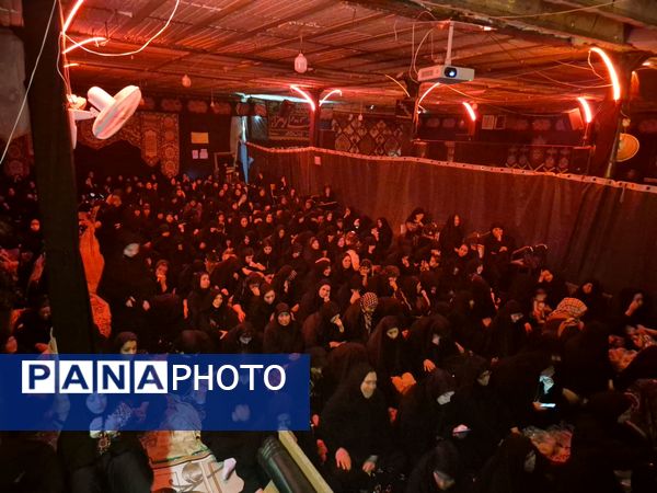 مراسم عزاداری ظهر عاشورا در هیئت الزهرا(س) نیشابور 