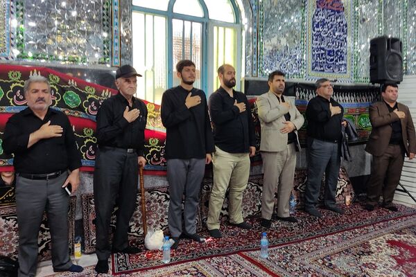 دوازدهمین دوره سوگواری سراسری احلی من العسل با حضور نوجوانان حسینی در شهرستان قرچک 
