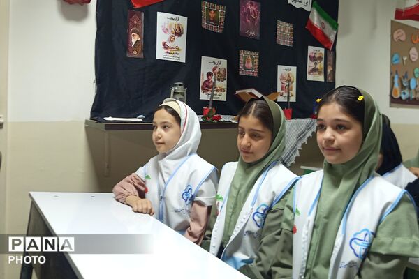 طرح محیط زیستی شهید مفقود الاثر ماکان نصیری در مدرسه رضوان ناحیه دو بهارستان