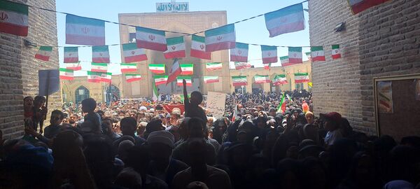 راهپیمایی جمعه خشم و نصر در نیشابور 