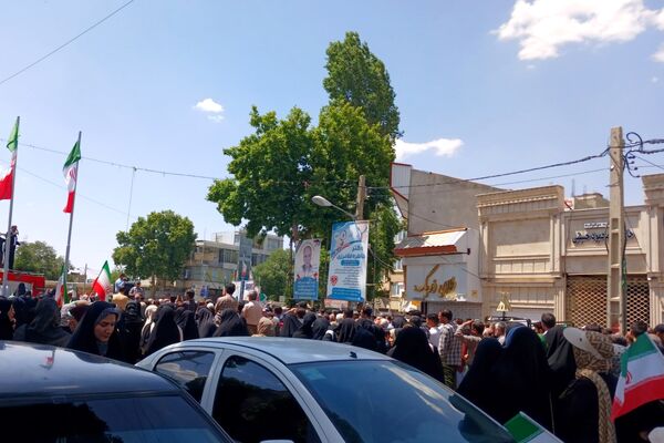 راهپیمایی جمعه خشم و نصر شهرستان قروه