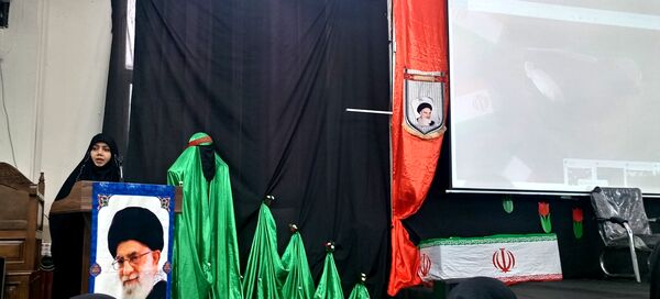 مراسم شهادت حضرت ام البنین در مسجد حضرت محمد (ص) برگزار شد