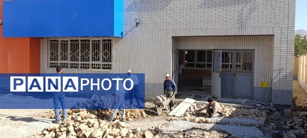 بازدید مدیرکل نوسازی، توسعه و تجهیز مدارس خراسان شمالی از پروژه مدرسه بصیرت آشخانه 