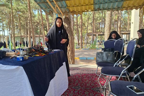کارگاه آموزشی مربیان پیشتاز سازمان دانش‌آموزی در اردوگاه شهید منتظری شهریار 