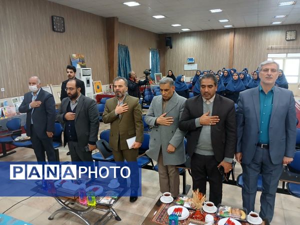 آیین نواختن زنگ پژوهش در مشهد 