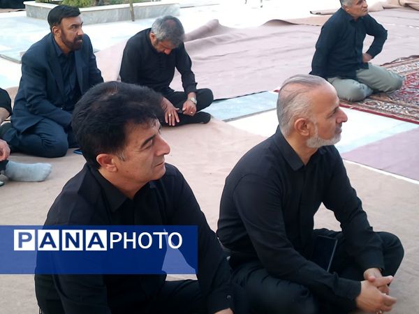 عزاداری روز دوم محرم در گلزار شهدای درق 