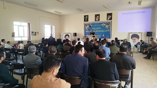 همایش بزرگ اقتدار بسیج فرهنگیان در شهرستان هوراند
