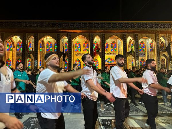 مراسم عزاداری شب تاسوعای حسینی در آمل