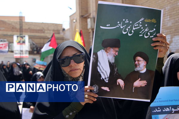 راهپیمایی «جمعه خشم» در شهر یزد