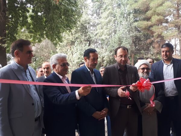 آیین افتتاح طرح آبیاری نوین مزرعه تعاونی در روستای اسلام آباد شهرستان سملقان