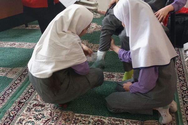 جلسه توانمندسازی و آزمون علمی مهارتی سفیران سلامت در بهارستان‌۲