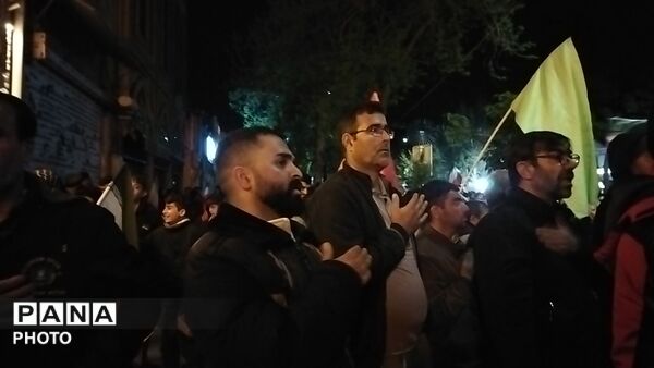 چهل روز ، چهل شب ؛ مردم نیشابور عزادار رهبر شهید و شهدای میناب هستند -۱