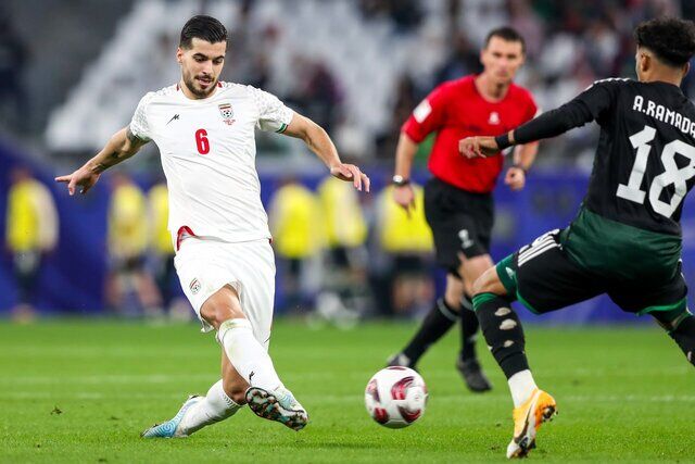 ایران ۲ - ترکمنستان صفر؛ پایان نیمه اول