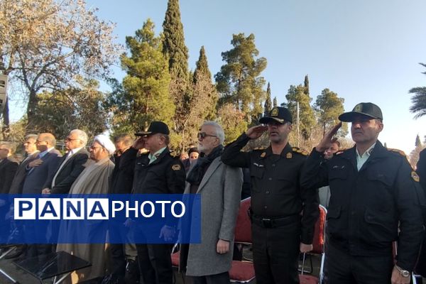 سومین سالگرد شهید علی‌اکبر رنجبر در گلزار شهدای شیراز