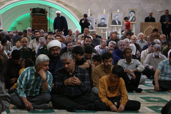مراسم بزرگداشت شهدای خدمت در مسجد جامع شهرستان آباده 