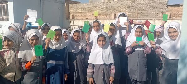 انتخابات شورای دانش‌آموزی در دبستان شهید عامل هوشمند زارچ 
