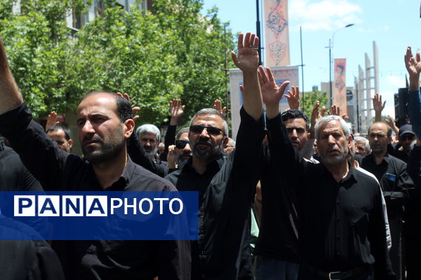 حرکت دسته عزاداری رحلت امام خمینی 