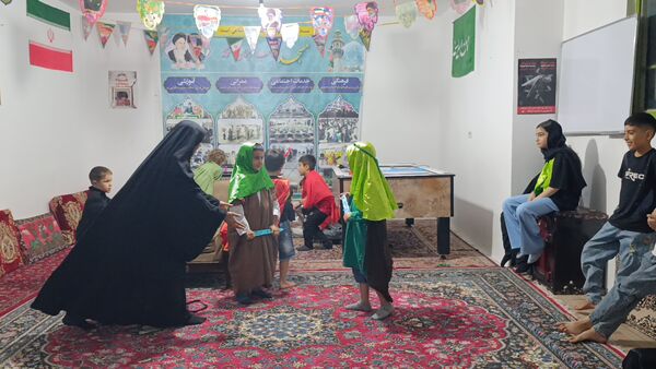 برپایی مهد آدینه نور در مسجد صاحب الزمان آشخانه 
