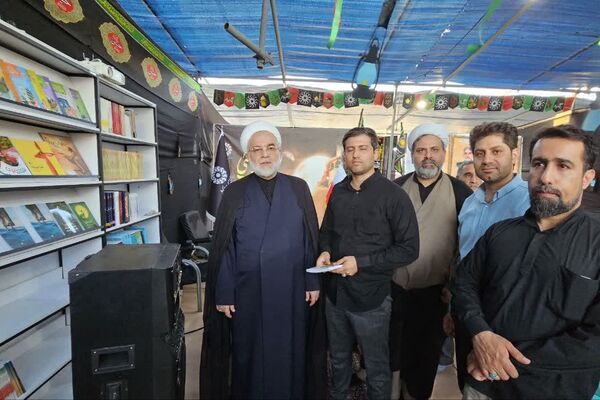 بازدید میدانی نماینده ولی‌فقیه و مدیر سازمان دانش‌آموزی استان کردستان از محل موکب‌های مستقر در مرز باشماق مریوان