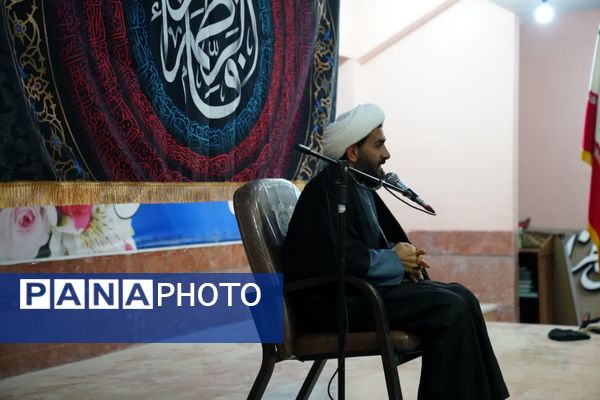  مراسم شهادت حضرت فاطمه زهرا (س) در دبیرستان متوسطه دوره دوم شاهد صارمیه ۶