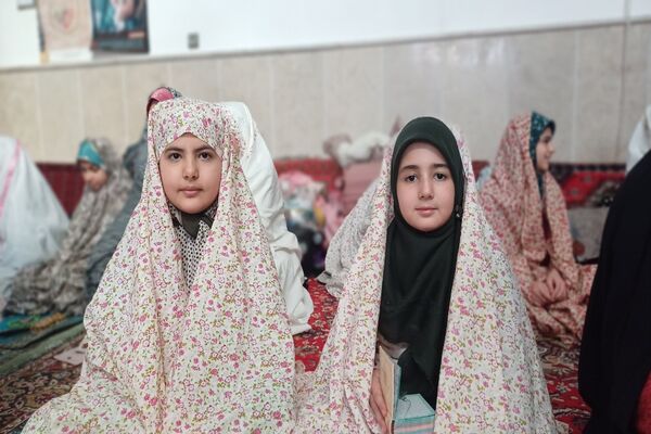 اولین روز  اعتکاف دختران شهرستان جاجرم 