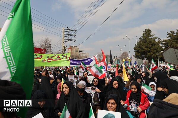 راهپیمایی روز جهانی قدس در آذربایجان غربی