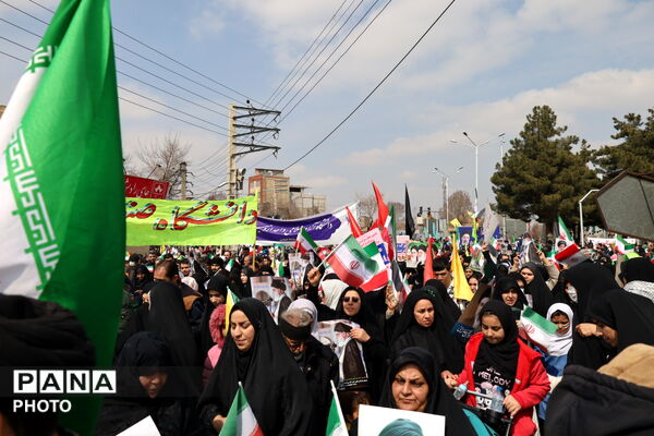 راهپیمایی روز جهانی قدس در آذربایجان غربی
