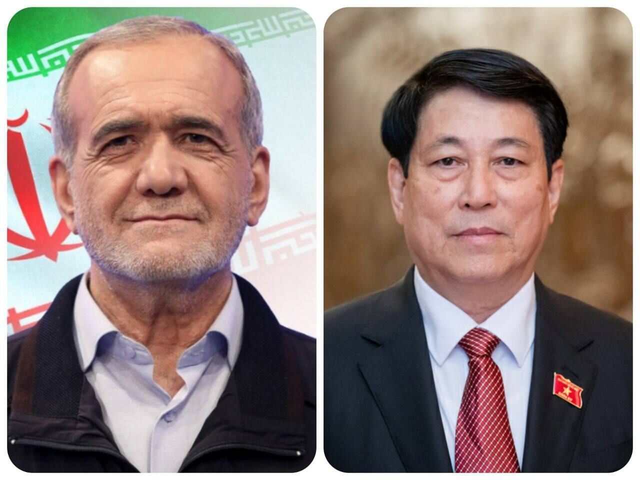 رئیس‌جمهوری ویتنام عید نوروز را به پزشکیان تبریک گفت