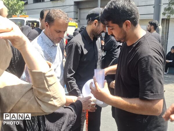 راهپیمایی جاماندگان اربعین در تهران 