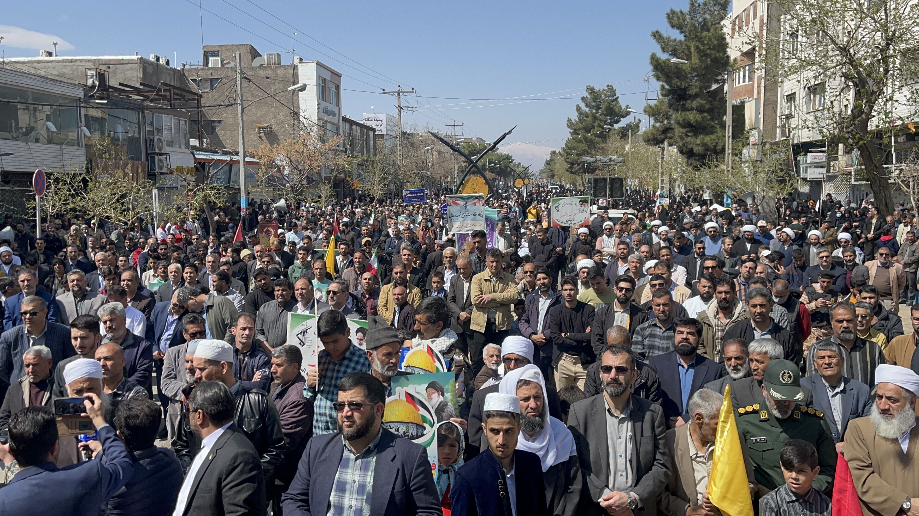 راهپیمایی روز قدس تربت جام